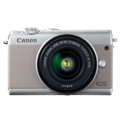 EOS M100 ダブルレンズキット グレー