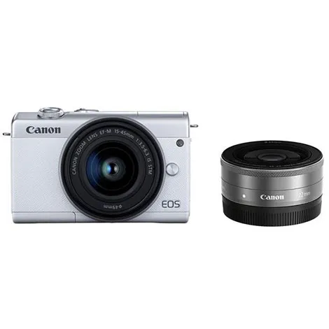 EOS M200 ダブルレンズキット ホワイト