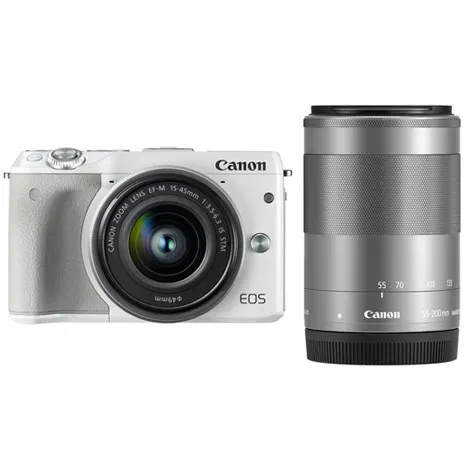 EOS M3 ダブルズームキット2 ホワイト