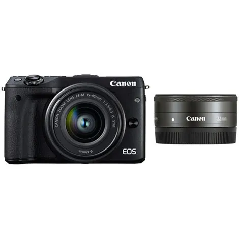 EOS M3 ダブルレンズキット2 ブラック