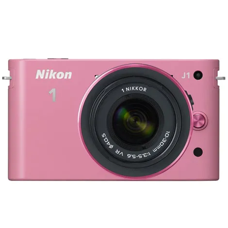 Nikon 1 J1 標準ズームレンズキット ピンク