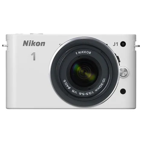 Nikon 1 J1 標準ズームレンズキット ホワイト