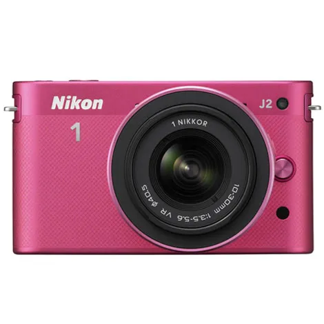 Nikon 1 J2 ダブルズームキット ピンク