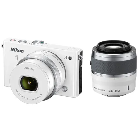 Nikon 1 J4 ダブルズームキット ホワイト