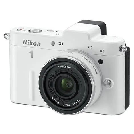 Nikon 1 V1 薄型レンズキット ホワイト