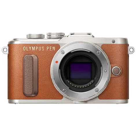 OLYMPUS PEN E-PL8 ボディ ブラウン