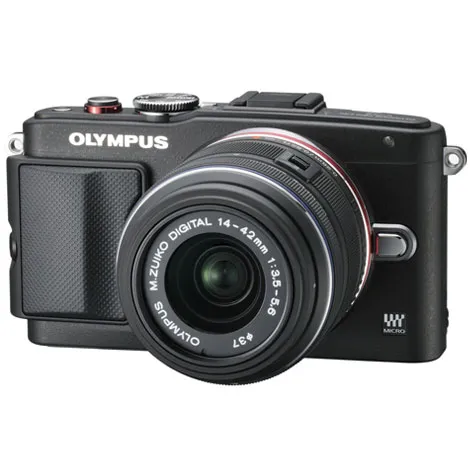 OLYMPUS PEN Lite E-PL6 レンズキット ブラック