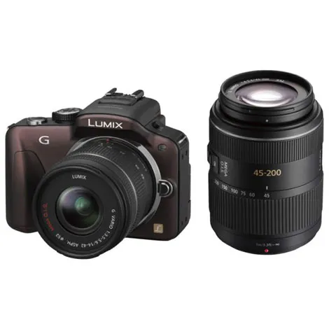 LUMIX DMC-G3W-T ダブルズームレンズキット センシュアルブラウン