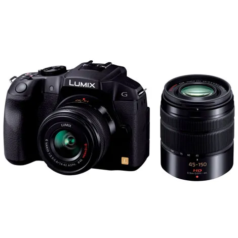 LUMIX DMC-G6W-K ダブルズームレンズキット ブラック