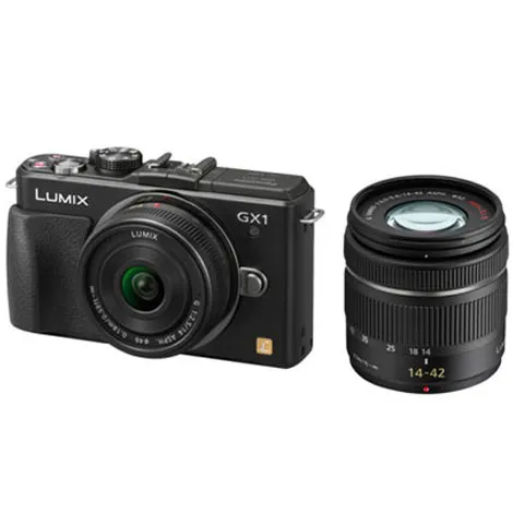 LUMIX DMC-GX1W-K ダブルレンズキット エスプリブラック