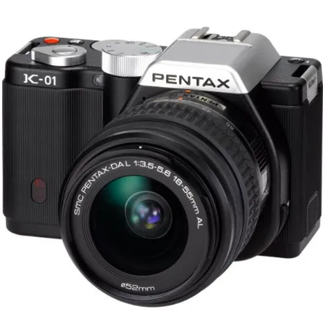 PENTAX K-01 ズームレンズキット ブラック×ブラック