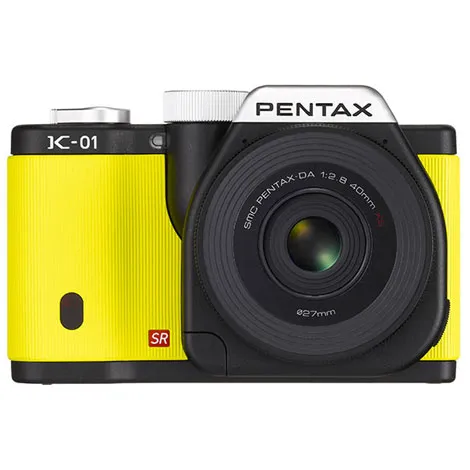 PENTAX K-01 ボディ ブラック×イエロー