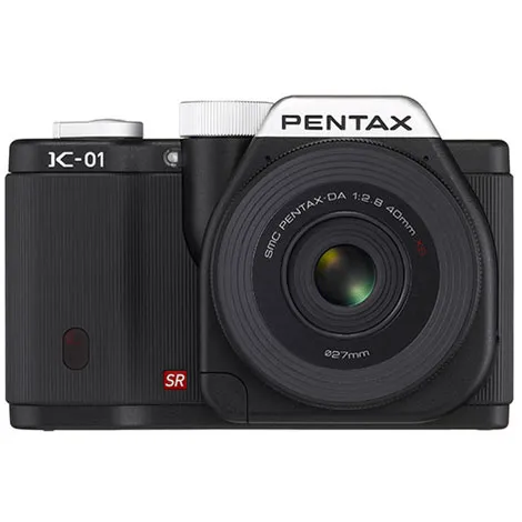 PENTAX K-01 レンズキット ブラック×ブラック