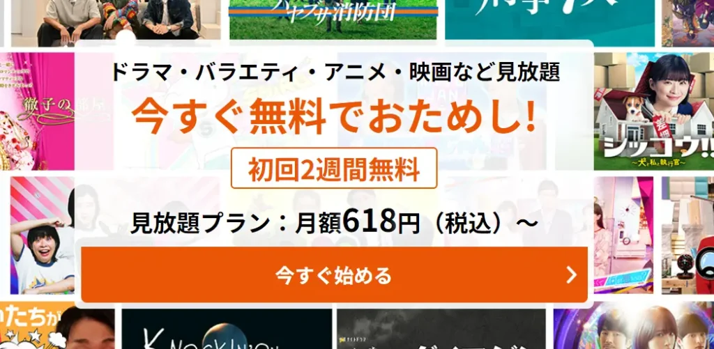 迷っているあなたへ】動画配信サービス人気ランキング おすすめ13社