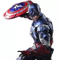 買取】MARVEL UNIVERSE VARIANT PLAY ARTS改 キャプテン・アメリカ PVC